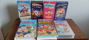 The Flintstones & The Jetsons VHS Tapes - Picture 1 of 23
