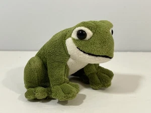 Wild Republic Green Cream Frog with Croaking Sound 3 Inch Plush Stuffed Animal - Picture 1 of 7