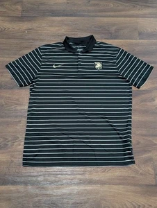 Camisa Polo Nike West Point Ejército Caballeros Negros Para Hombre L Negra Dri Fit Rendimiento - Imagen 1 de 7