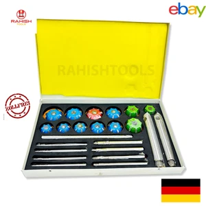 Großer Ventilsitzfräsersatz mit Hartmetallmontage 30 45 70 (20 Grad) RAHISHTOOLS - Bild 1 von 16