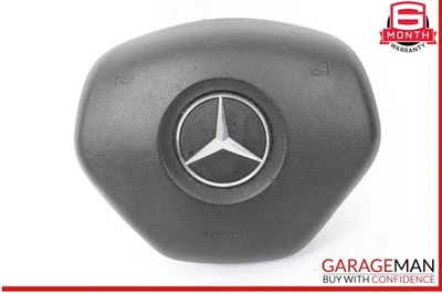 Bolsa de aire airbag volante Mercedes W117 CLA250 GLA250 14-20 negra OEM Foto 1 de 4