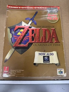 Legend of Zelda: Ocarina of Time The Prima Official Strategy Guide Book - Picture 1 of 3