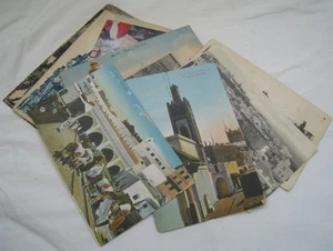 13 1907-60 NORTH AFRICA PHOTO POSTCARDS “MOSQUEE de RAS-EL-GUERRIAH” (men with d - Imagen 1 de 5