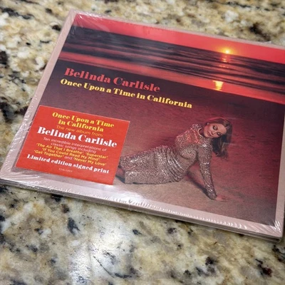 SOLD OUT Signed CD Belinda Carlisle  Once Upon A Time In California Go Go SEALED - Image 1 of 4