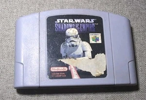 Star Wars Shadows Of The Empire Nintendo64 N64 Game Cartridge PAL Tested Working - Picture 1 of 3
