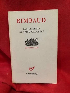 ETIEMBLE, GAUCLÈRE (Yassu) - Rimbaud. Paris, Éditions Gallimard, 1966. - Picture 1 of 5