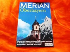 MERIAN Reiseführer OBERBAYERN 2000