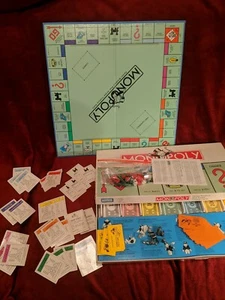 VTG Monopoly Board Game Parker Brothers 1985 No. 0009 Box 1996 Board Complete - Picture 1 of 10