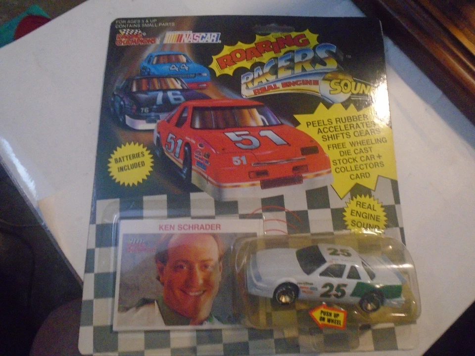 Racing Champions,Ruggenti Piloti,Collettore Scheda, #25 Ken Schrader Suoni - Immagine 1 di 2