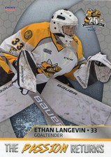 2018/19 Sarnia Sting - ETHAN LANGEVIN (g)