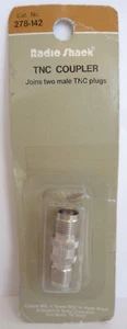 Radio Shack TNC Coupler Joins 2 Male TNC Plugs NOS 278-142 - Picture 1 of 6