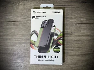 Coque PITAKA Overture Ultra Mince en Fibre d'Aramide pour iPhone 15 Pro - Photo 1 sur 2