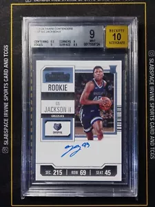 2023 PANINI CONTENDERS AUTO #127 GG JACKSON II ROOKIE RC AUTO BGS 9 KY - Picture 1 of 2