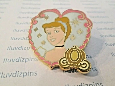 Princess Cinderella Heart Pumpkin Coach Disney Princess Coach Heart 09Disney Pin - Image 1 of 2
