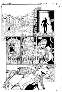 Dark Horse Joss Whedon's BUFFY 9 #9 página 21 arte original -- Richards and Owens - Imagen 1 de 1