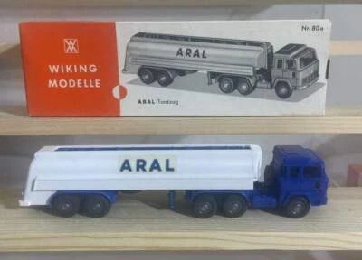 1970 WIKING NR. 80A  ARAL GASOLINE TANKER 1:87 SCALE NEW IN BOX W. GERMANY !! - Image 1 of 4