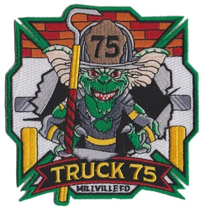 Millville, MA Truck 75 Gremlin with Hook NEW / Fire Patch - Picture 1 of 1