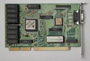 Tarjeta gráfica Trident Computer ET4TC ISA (Tseng ET4000AX, 1MB, retro, 1992) - Imagen 1 de 4