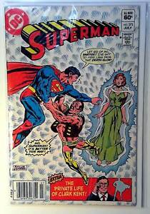 Superman #373 DC Comics (1982) VG/FN Newsstand 1st Series 1st Print Comic Book