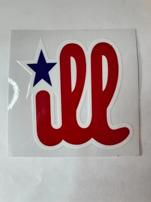 Phillies ILL Vinyl Decal Sticker  - Image 1 of 2