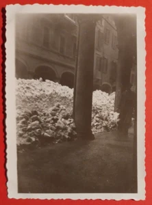 PHOTO FOTO BOLOGNA VIA LAFFI NEVICATA 1933 ( F 17 ) - Bild 1 von 2