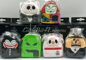 Mini Mochila Loungefly Pesadilla Navidad Misterio Llavero Bolso Dije CONJUNTO de 6 - Imagen 1 de 8