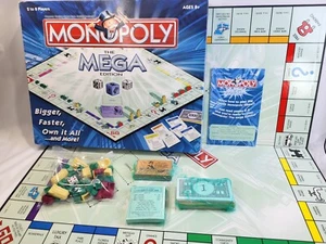 Juego de mesa Monopoly The MEGA Edition Parker Brothers (faltan 2 hoteles, 1 casa) - Imagen 1 de 7