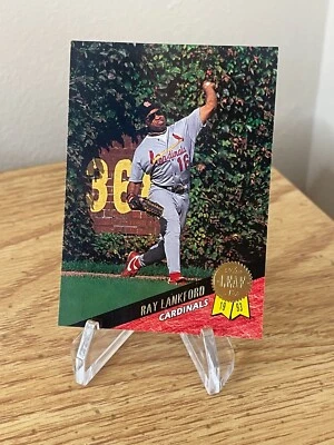 Ray Lankford 1993 The Leaf Set Series Two 2 Baseball #297 MLB St Louis Cardinals - Image 1 of 2