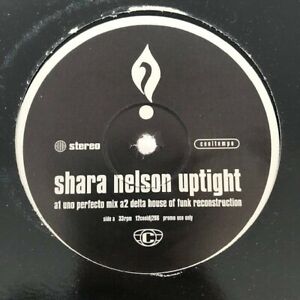 Shara Nelson - Uptight 12" House Downtempo Vinyl 1993 Ashley Beedle Cooltempo 93