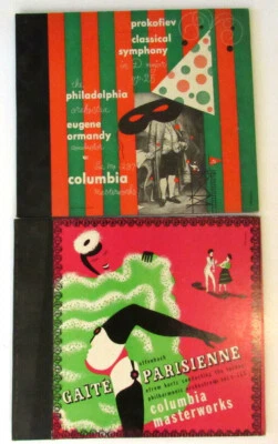 Set of 2 Columbia Masterworks Prokofiev Symphony MX-287 + Offenbach Gaite MX-115 - Image 1 of 4
