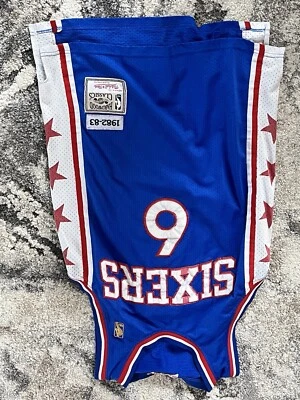 Julius Erving #6 Jersey, Blue, Embroidery - Image 1 of 3