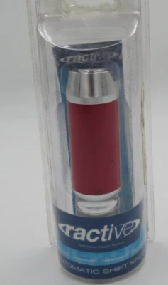 PERILLA DE CAMBIO AUTOMÁTICA PRACTIVE TK177RD ROJO/CROMO - NUEVO STOCK ANTIGUO Foto 1 de 3