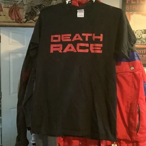 DEATH RACE Film PROMO Shirt 2008 kostenloser Versand Größe SMALL Action Thriller Film - Bild 1 von 2