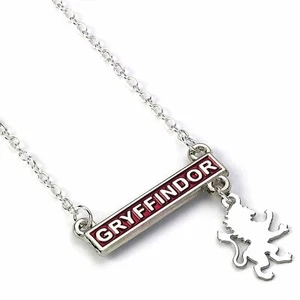 Official Harry Potter Gryffindor Bar Necklace - Picture 1 of 4