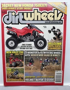 Dirt Wheels Magazine April 2002 - Picture 1 of 1