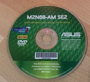 ASUS M2N68-AM SE2 Motherboard Driver Install Disc only - Picture 1 of 1