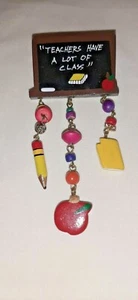 Teacher Pin !  "Teachers Have A Lot of Class" ,  NWOT, Nice!  - Picture 1 of 9
