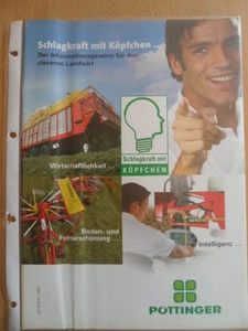 64 PROSPEKT PÖTTINGER  Katalog "Wirtschaftlichkeit Boden und-Futterschonung - Picture 1 of 1