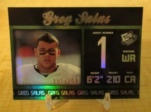 2011 Press Pass Reflector 191/299 Rookie Greg Salas #46 Hawaii/Rams - Picture 1 of 2