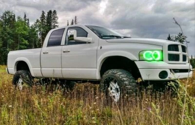 Juego completo de 4 llamaradas de guardabarros estilo OE pintables negras Dodge Ram 2500 3500 2003-2009 Foto 1 de 4