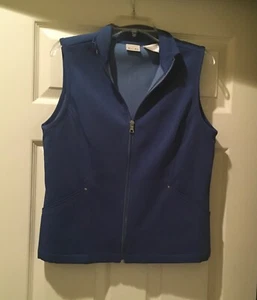 EP PRO Women's Blue Golf Vest Medium Original Price $70 - Picture 1 of 3