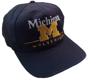 University of Michigan, Wolverines, Twins Enterprise, Snapback Mütze, Vintage Cap  - Bild 1 von 16