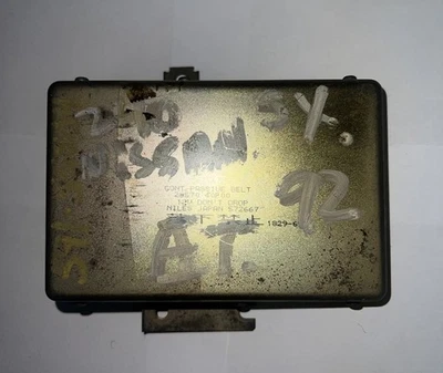 1992 Nissan 240SX controle passivo de cinto de segurança 2857040F00 *sem acidente* - Imagem 1 de 2