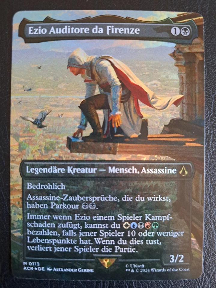 MtG Ezio Auditore da Firenze - Assassin's Creed - Deutsch - Foil - ACR 0113 - Bild 1 von 4