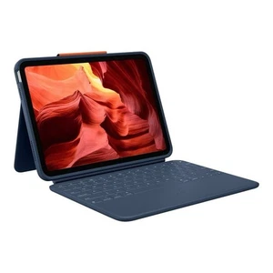 Logitech Rugged Combo 4 Keyboard Case for iPad 10th Gen 10.9", Blue | New, Open - Picture 1 of 2