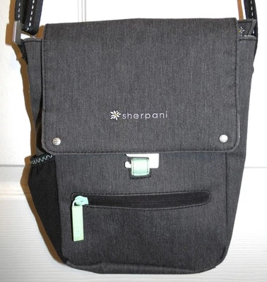 Excelente bolsa de ombro cinza SHERPANI CAPRI - Imagem 1 de 4