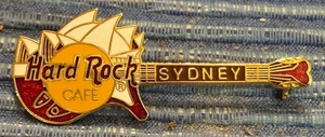PIN DE GUITARRA HARD ROCK CAFÉ SYDNEY - Imagen 1 de 1