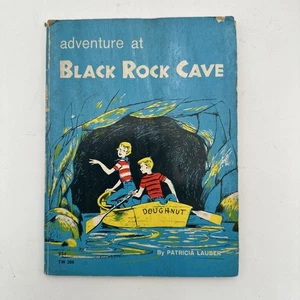 Vintage Book- Adventure at Black Rock Cave by Patricia Lauber- 1959 - Bild 1 von 3