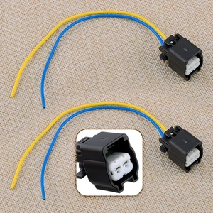 2x Engine Cooling Fan Motor Connector Fit For Chevrolet Equinox Suzuki Buick - Picture 1 of 4