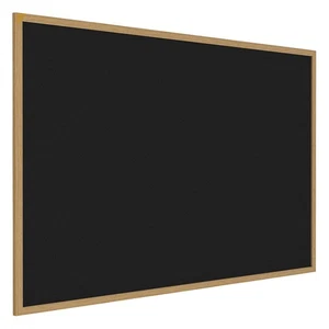 GHENT  Bulletin Board,Recycled Rbbr,Blk,Indoors 19TR48 - Picture 1 of 1